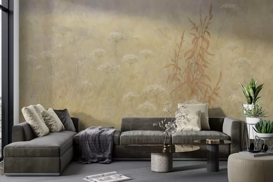 fototapet Câmp de acuarelă w03972