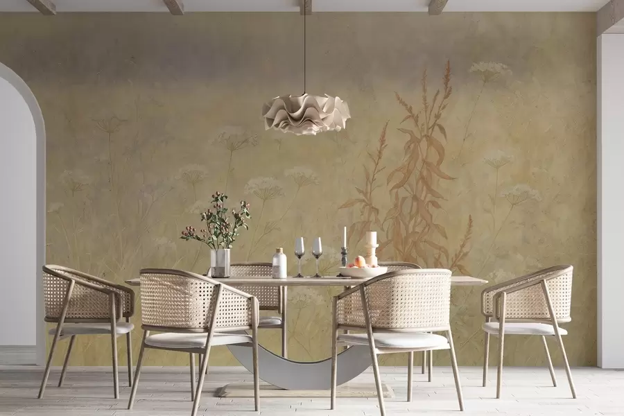 fototapet Câmp de acuarelă w03972