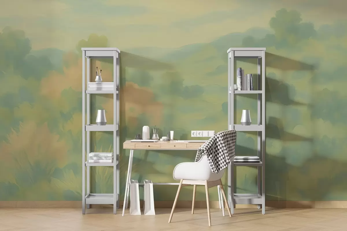 fototapet Câmp delicat w03977