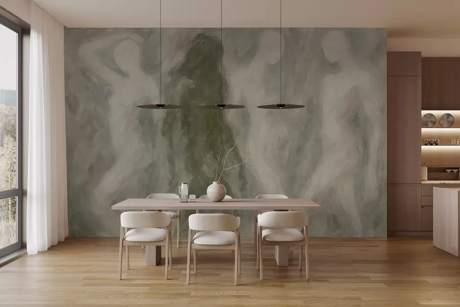 fototapet Siluete abstracte w03982v2