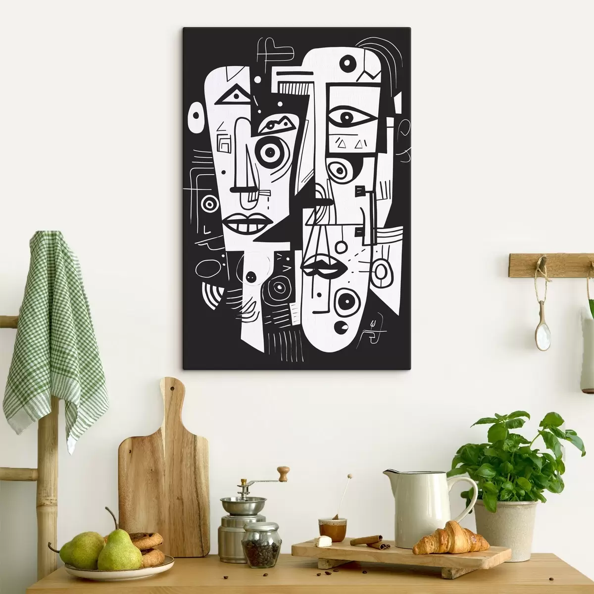 Tablouri Față abstractă s44275