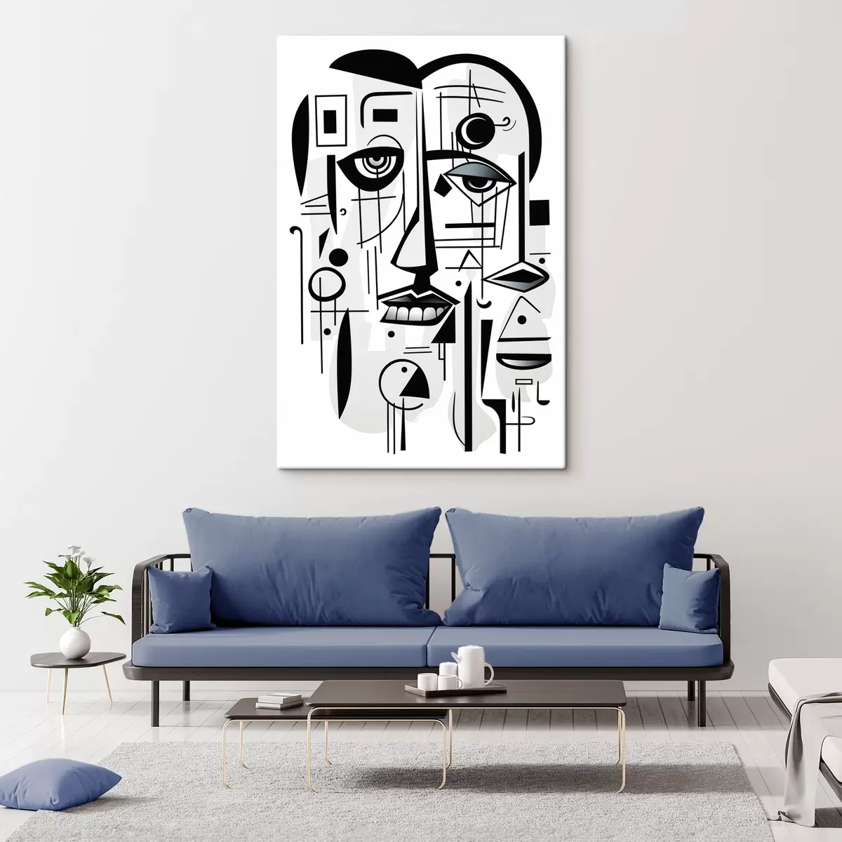 Tablouri Față abstractă s44276