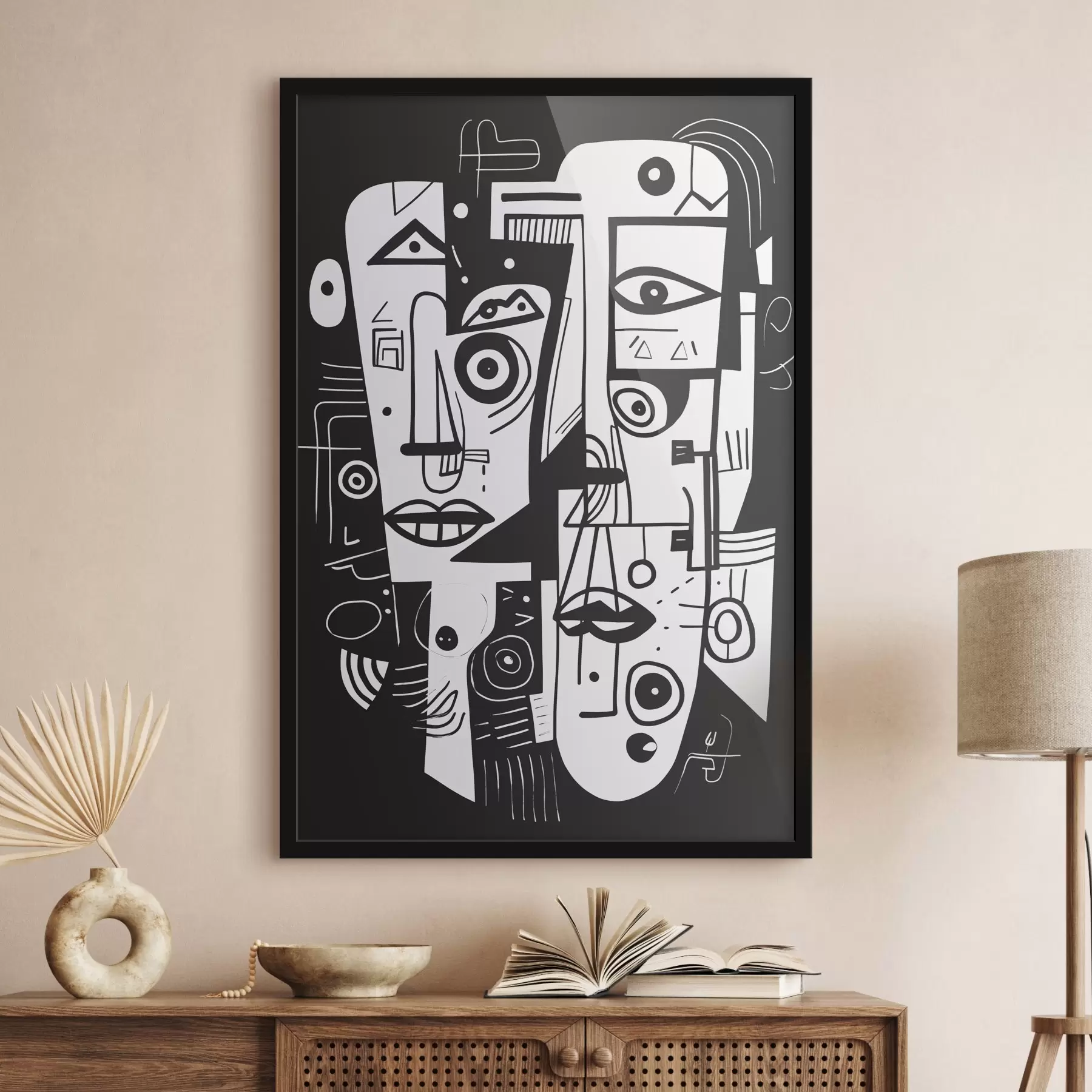 Tablouri Față abstractă f44275