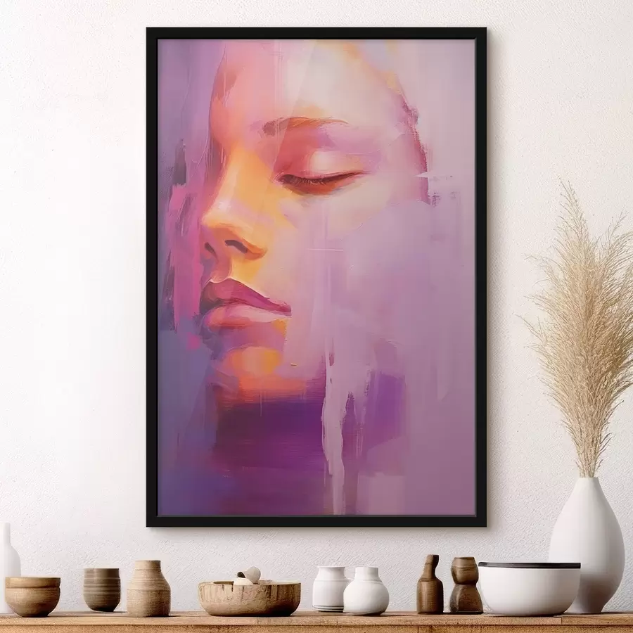 fototapet Fața unui copil în vopsea f44280