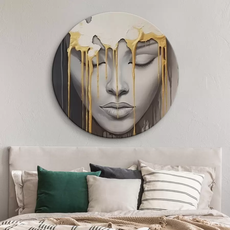 Tablouri Fața unui copil în vopsea r44265