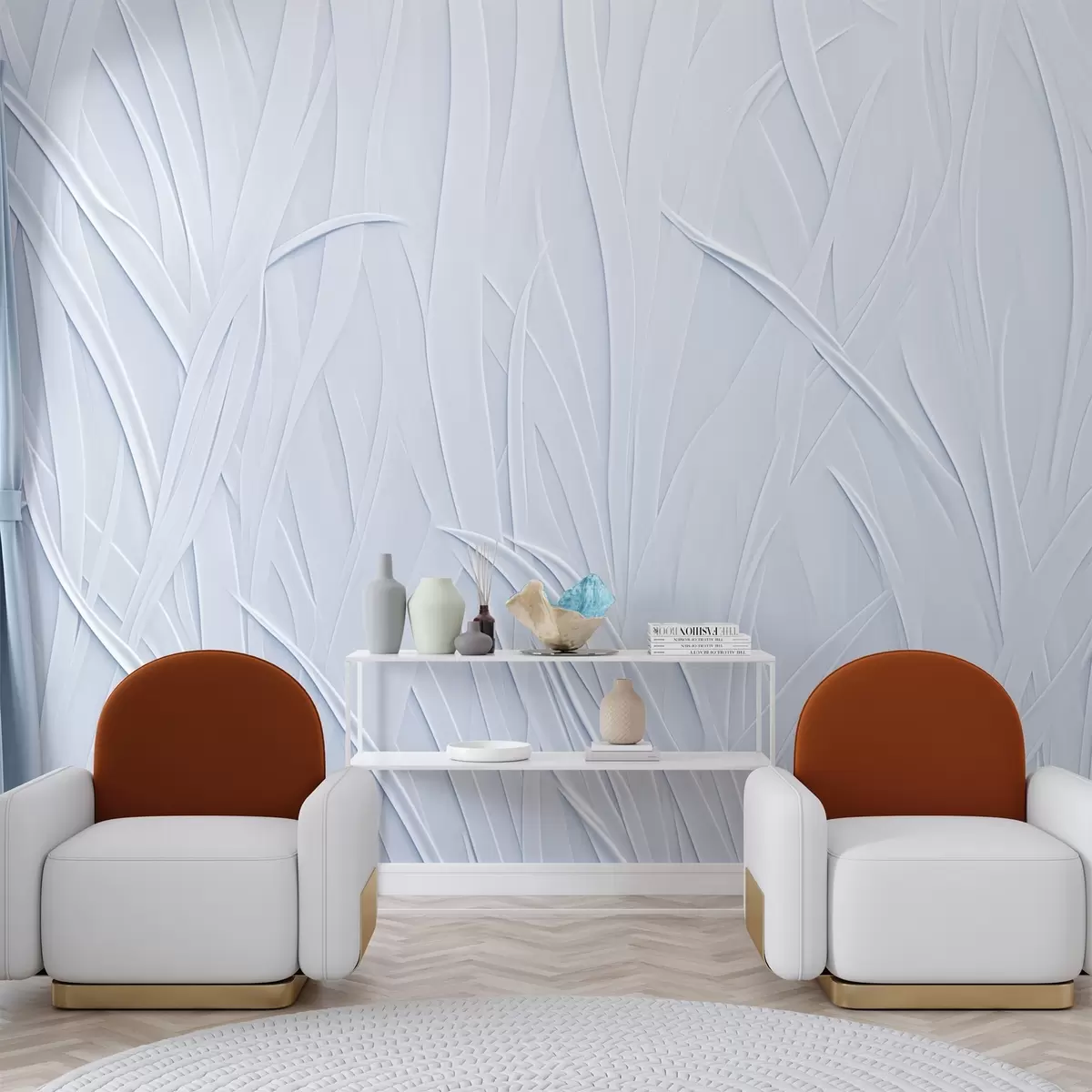 fototapet Linii curbate w03985v1