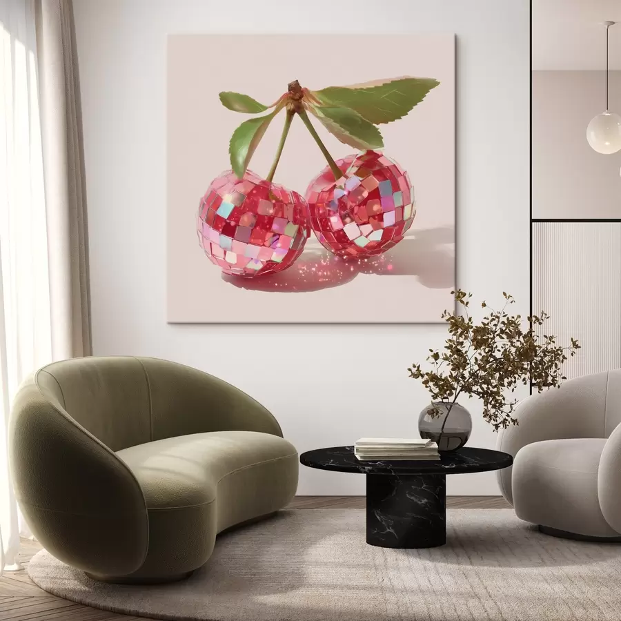 Tablouri Mici cireșe strălucitoare s44345