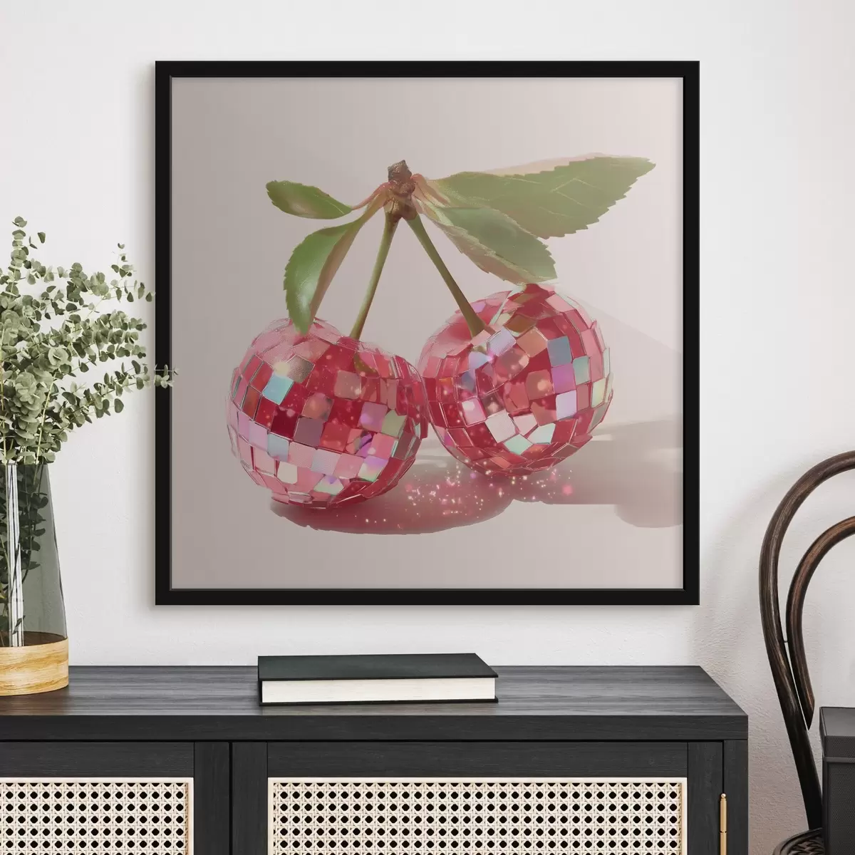 Poster Mici cireșe strălucitoare f44345