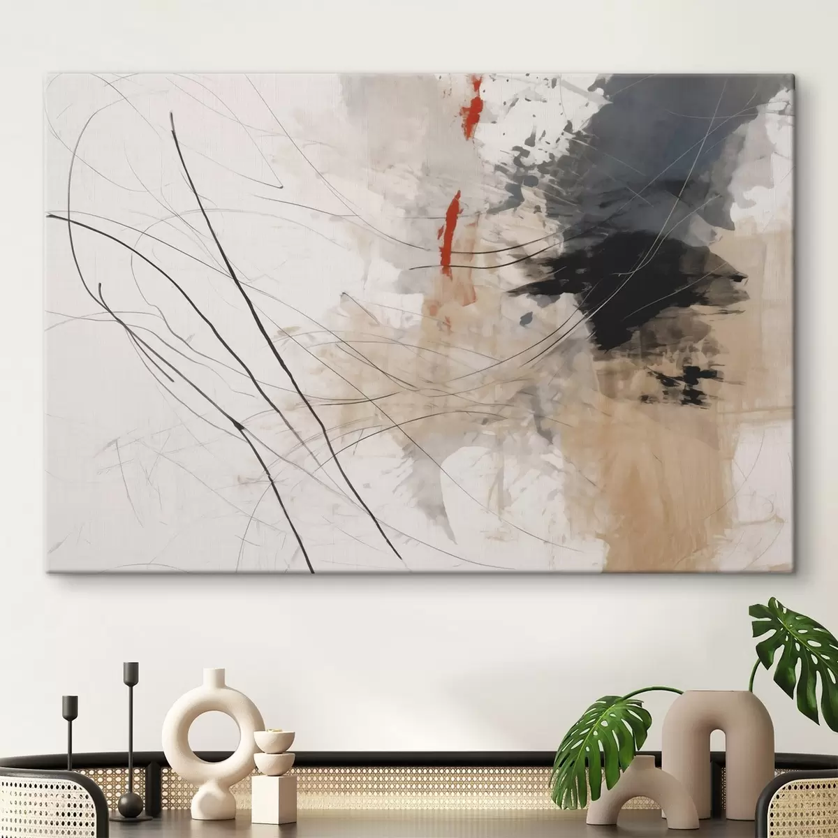 Tablouri Abstractizarea petelor, liniilor s44418