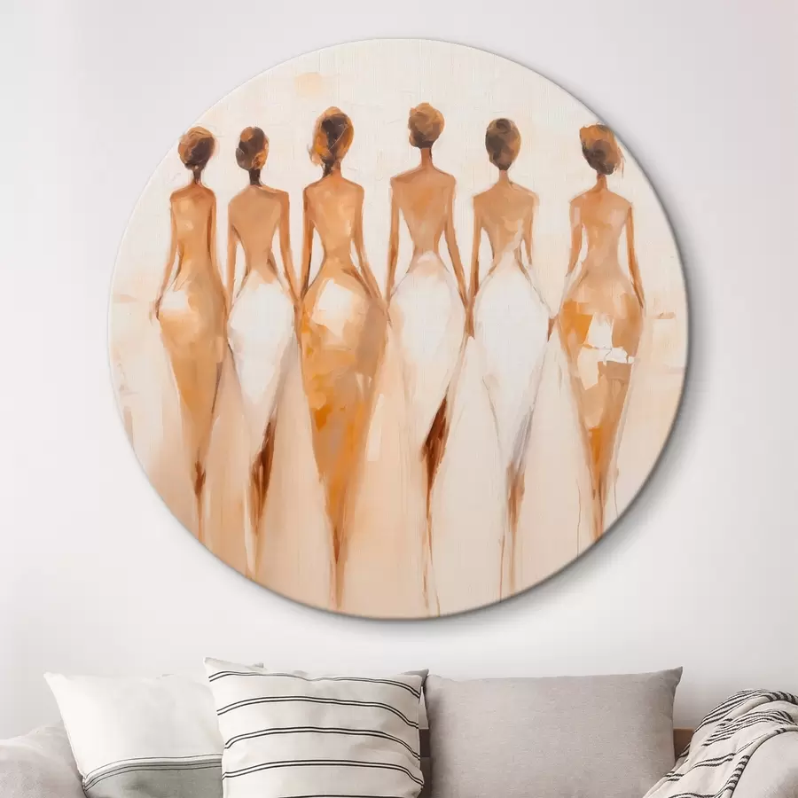 Tablouri Abstractizarea fetelor r44420