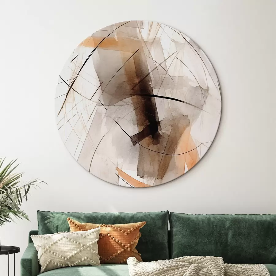 fototapet Abstractizarea liniilor și petelor r44423