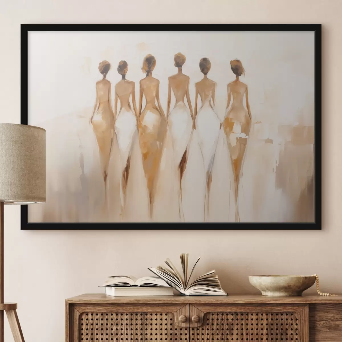 Poster Abstractizarea fetelor f44420