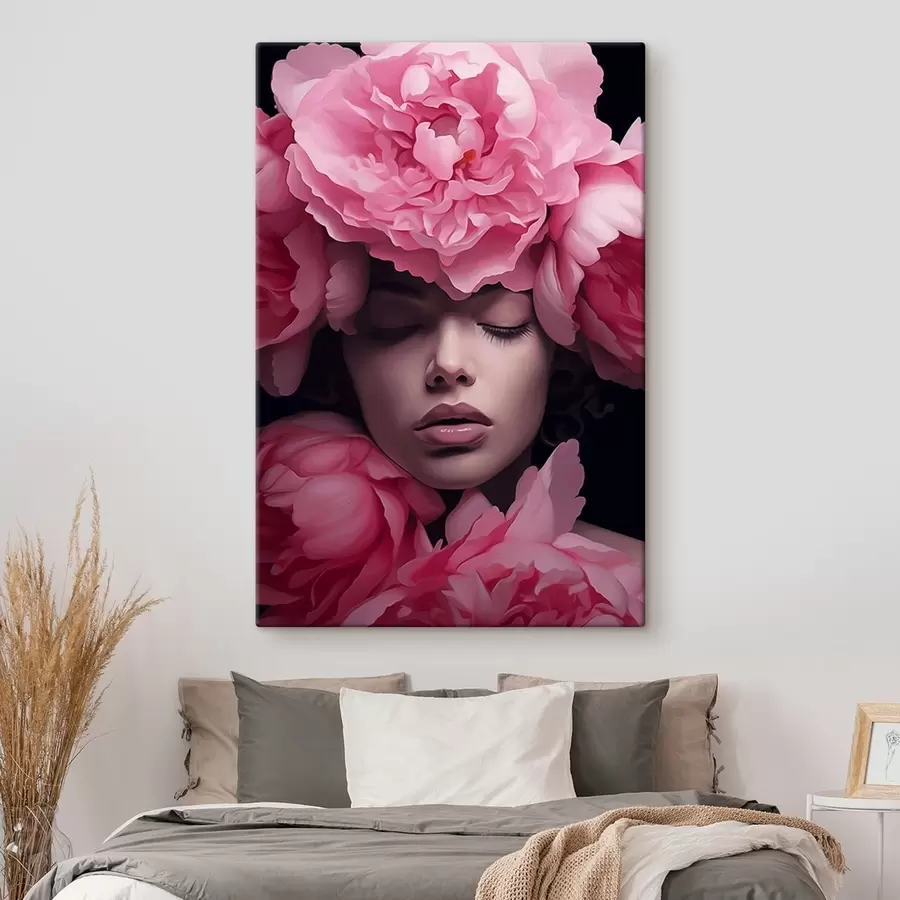 Tablouri Față în petale s44490