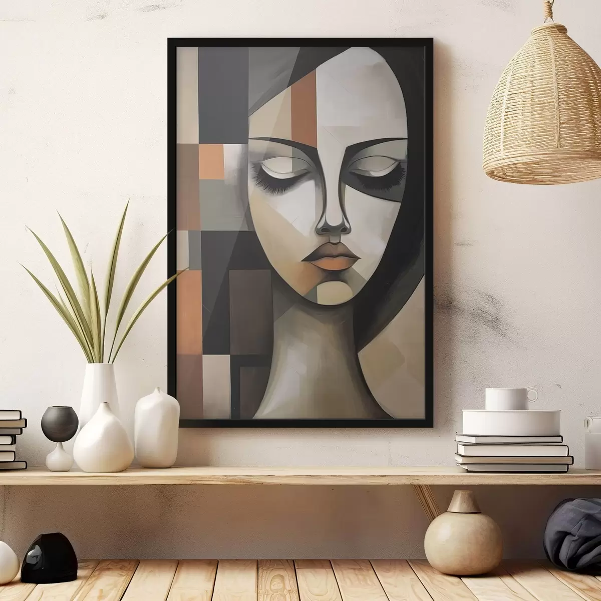 Poster Față geometrică f44491