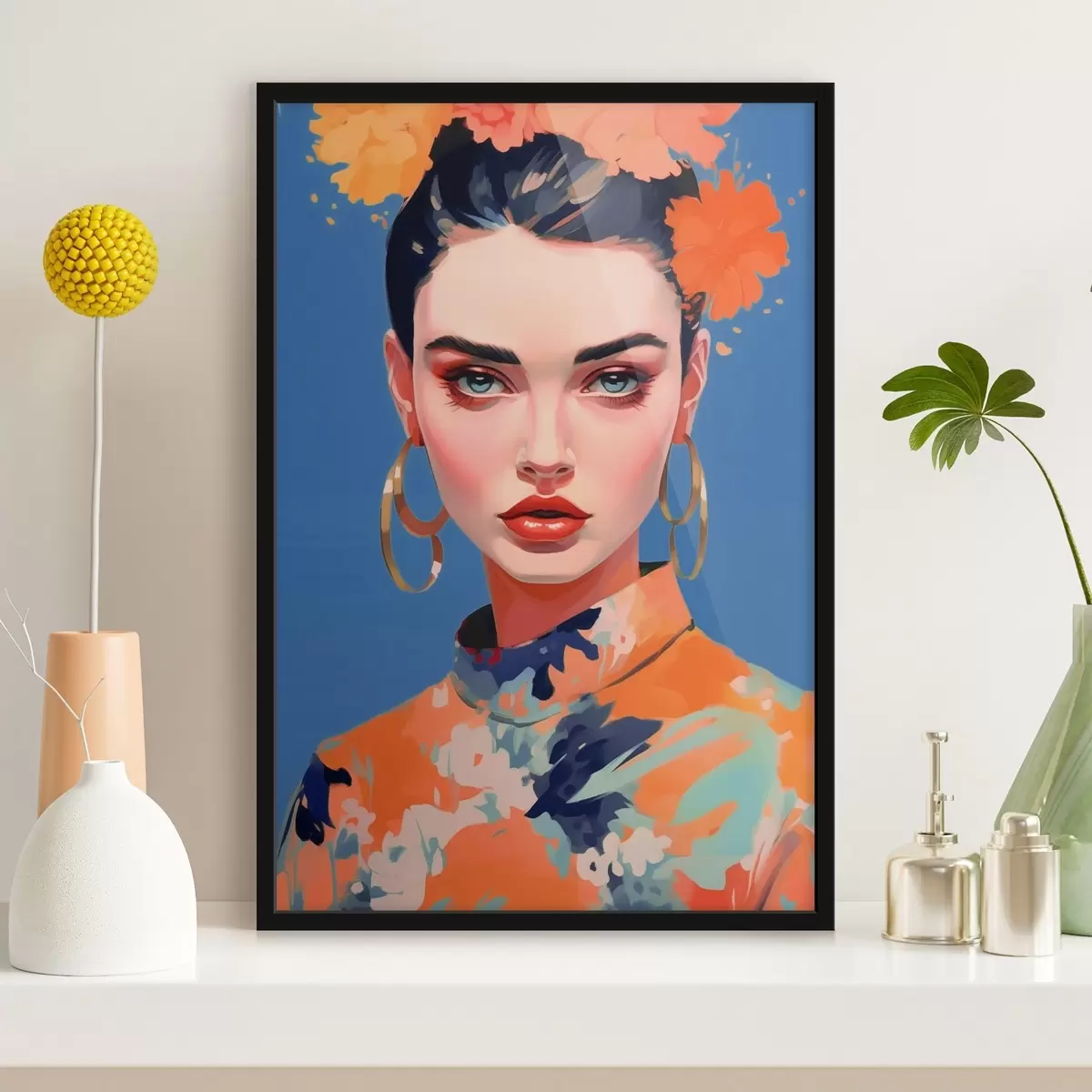 Poster Portret cu cercei f44500