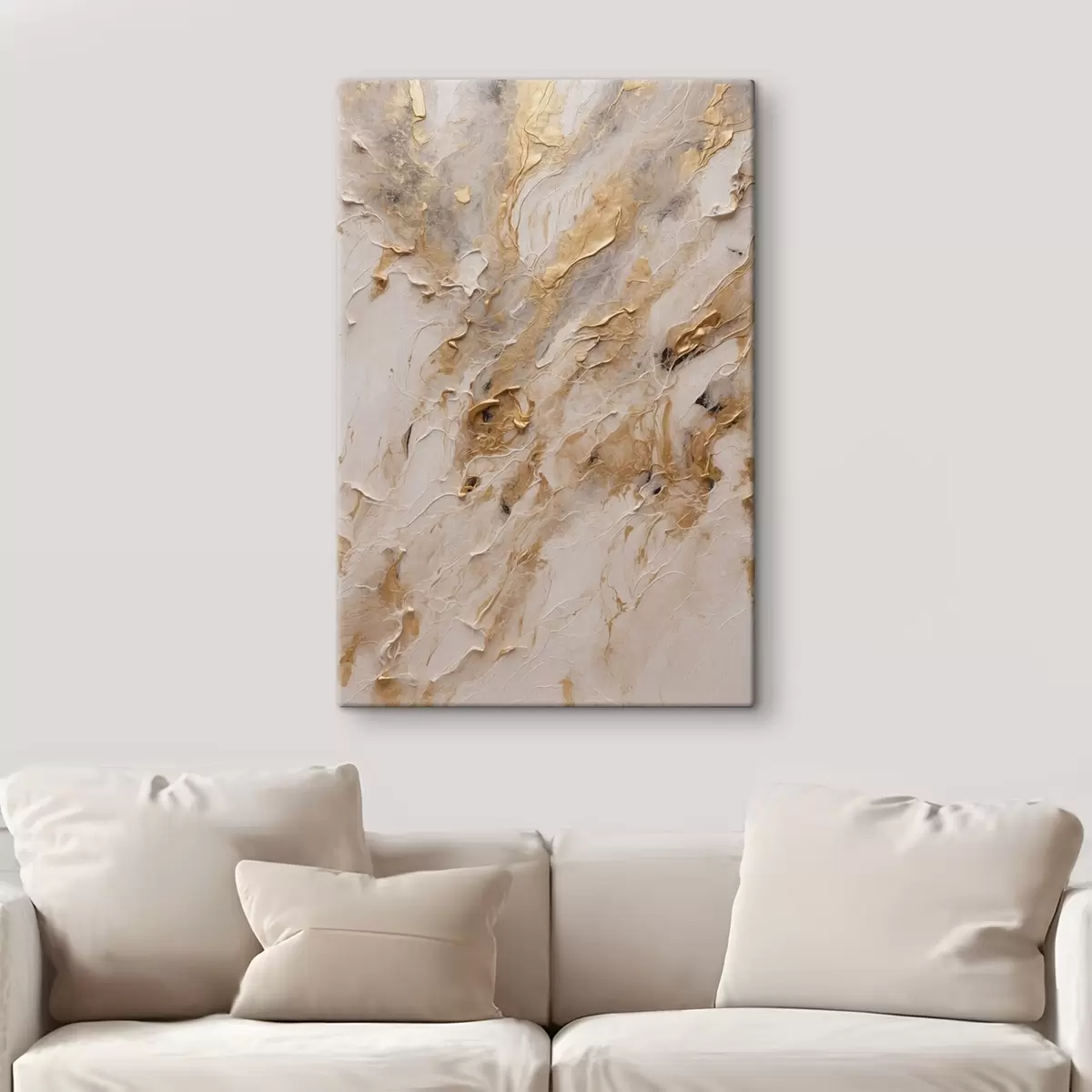 Tablouri Abstract galben și alb cale în acrilic pictura stil roșu floare pe alb-roșu fundal alb pictura in ulei s44439