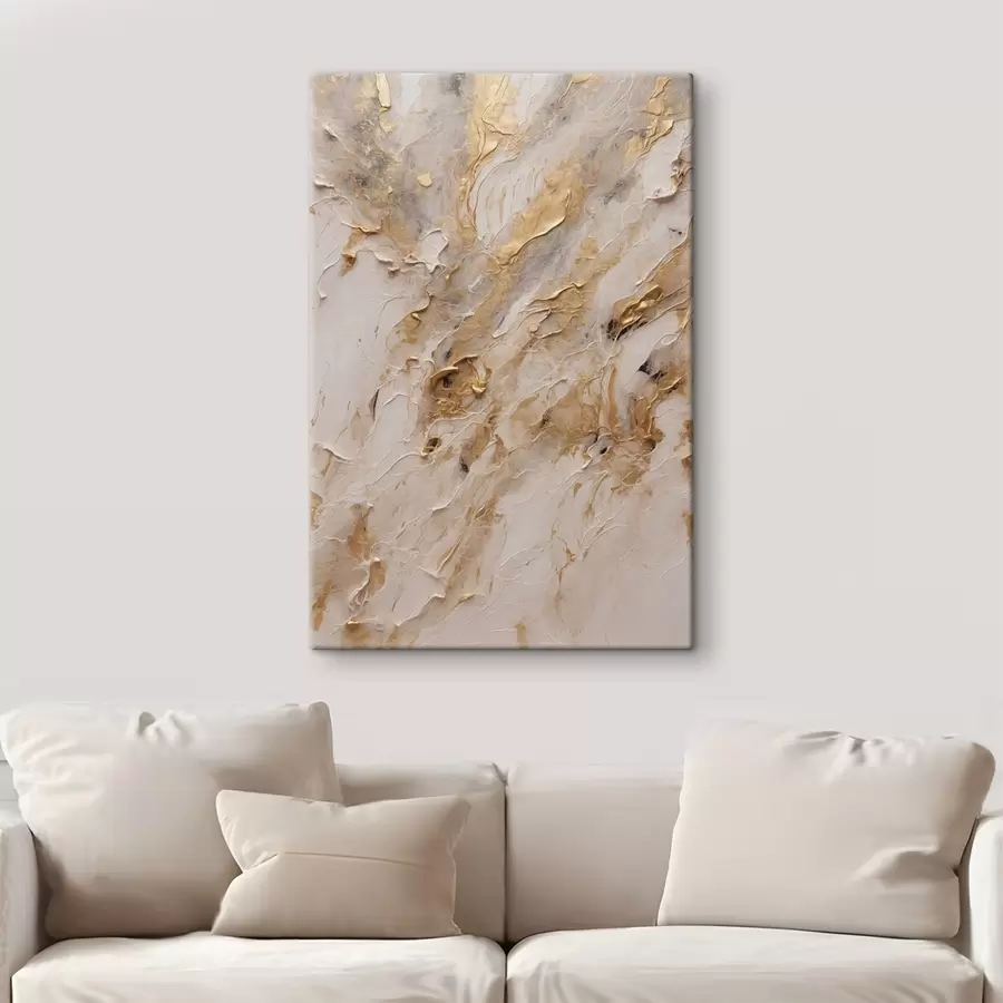 Tablouri Abstract galben și alb cale în acrilic pictura stil roșu floare pe alb-roșu fundal alb pictura in ulei s44439