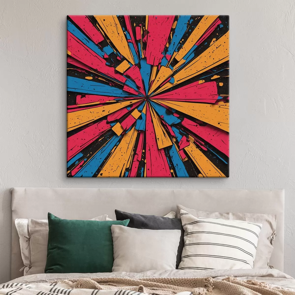 Tablouri Pictură abstractă multicoloră s44461