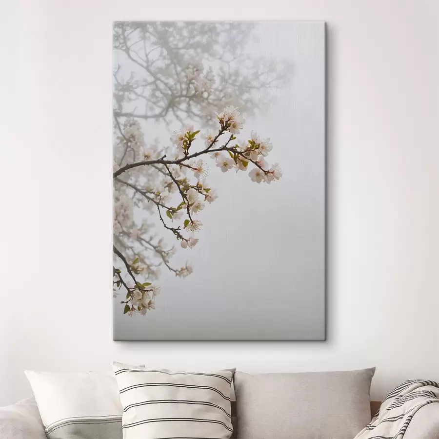 Tablouri Copac înflorit în ceață s44473