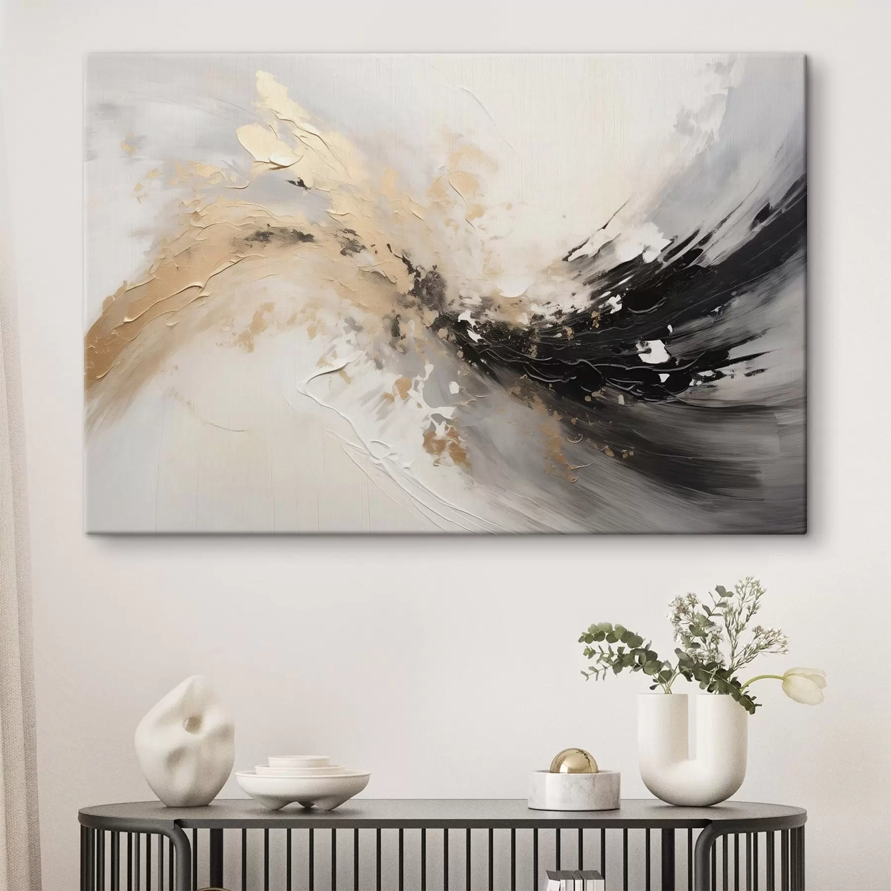 Tablouri Compoziție abstractă, imitație de pictură s44519