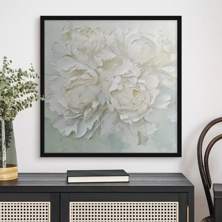 fototapet Peonies pictura imitație f44522