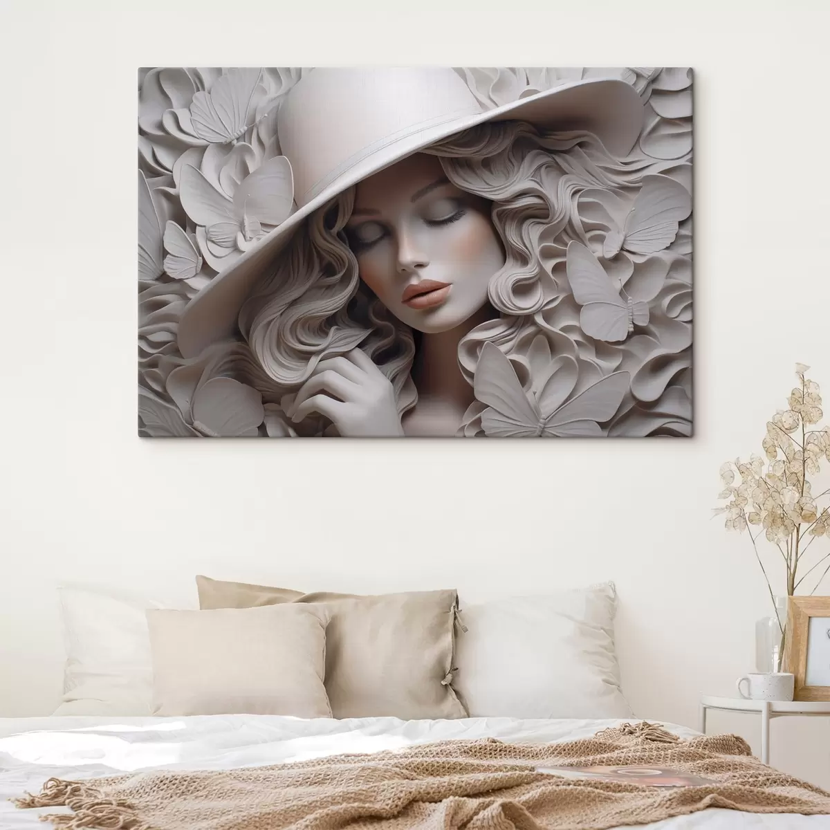 Tablouri Fată cu pălărie s44524