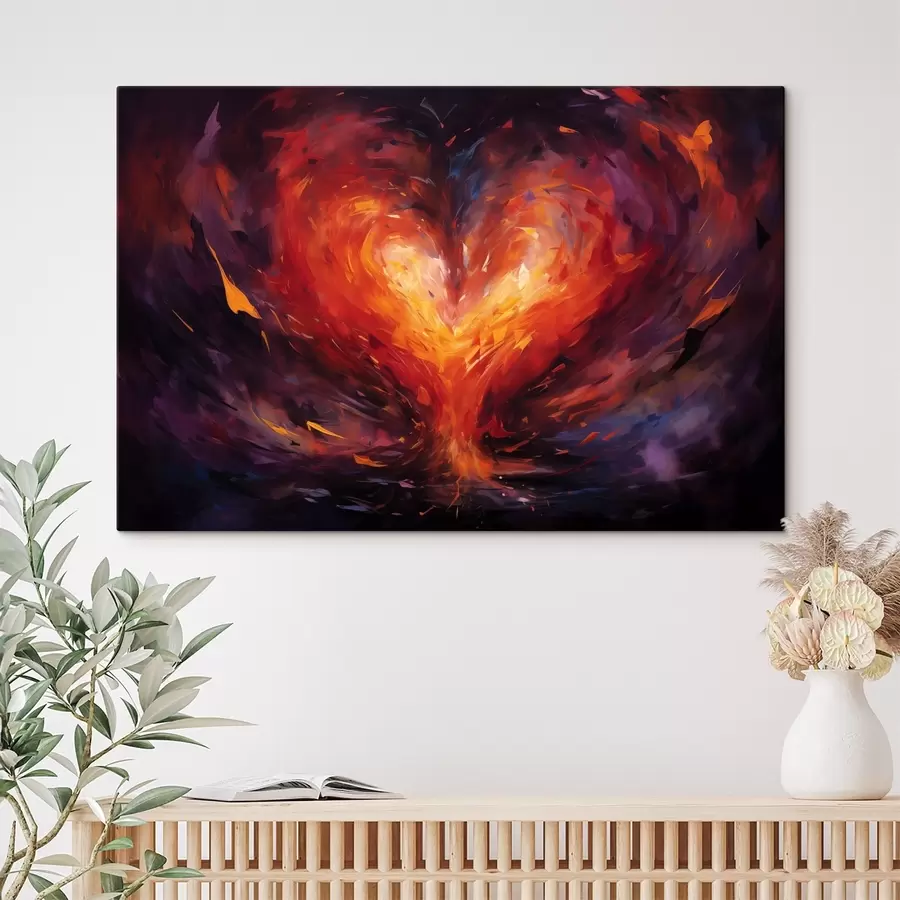 Tablouri Inimă arzătoare s44537