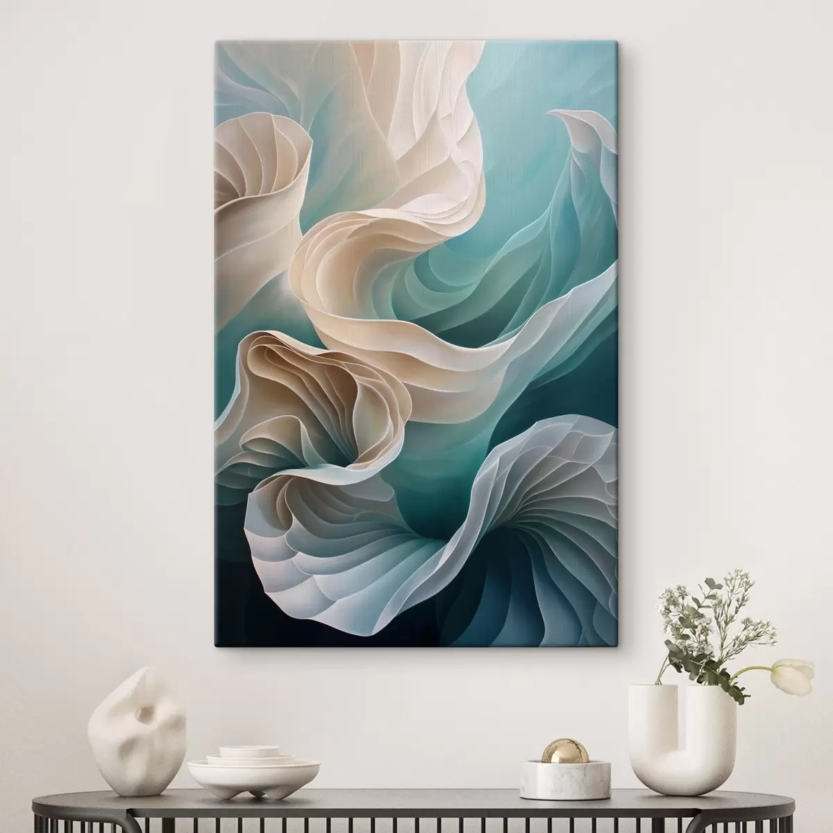 Tablouri Valuri și mătase s44541