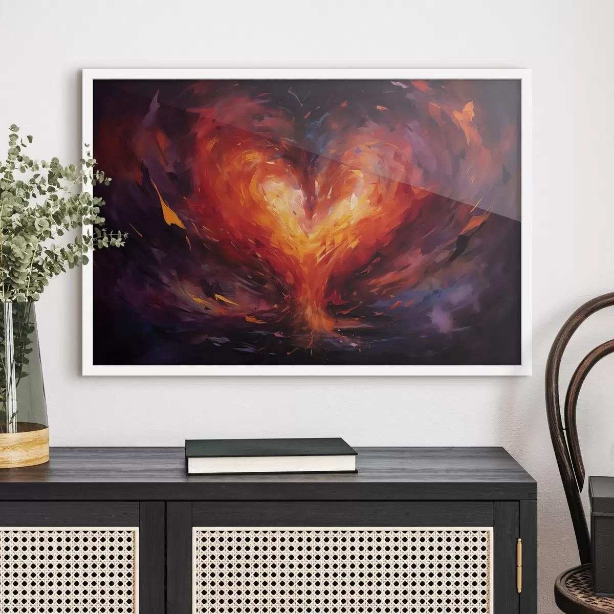 Poster Inimă arzătoare f44537