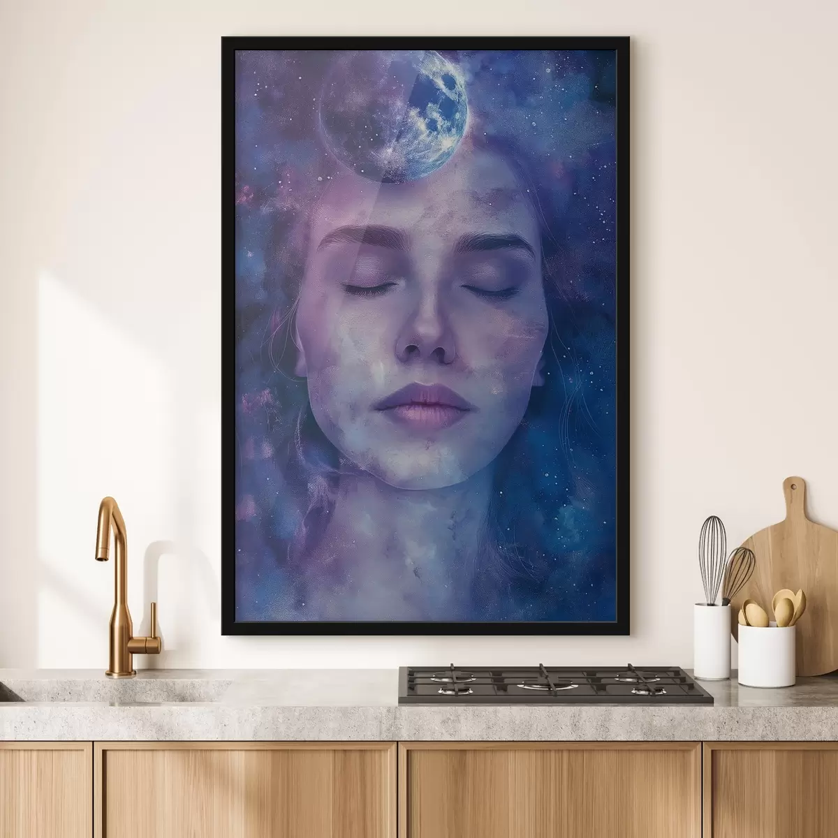 Poster Femeia și cosmosul f44539