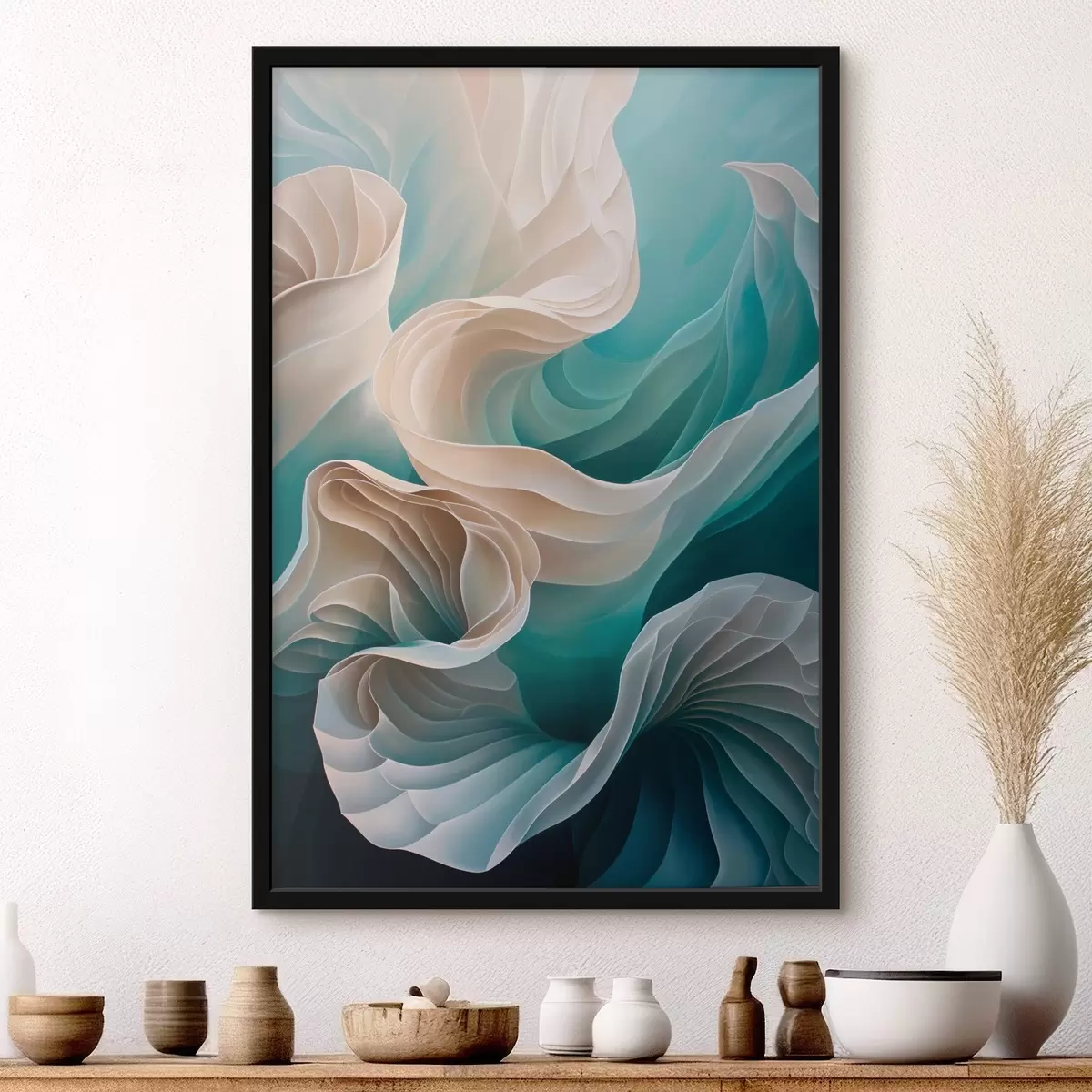 Poster Valuri și mătase f44541