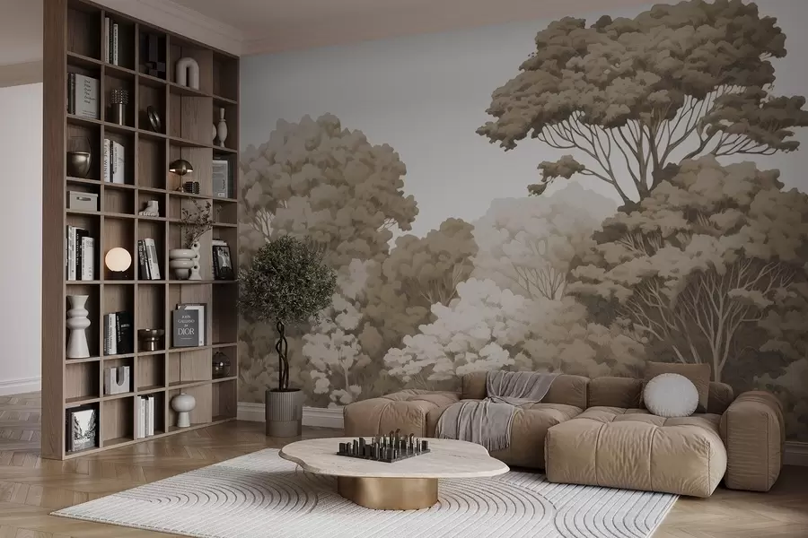 fototapet Coroane de pădure w04044v1