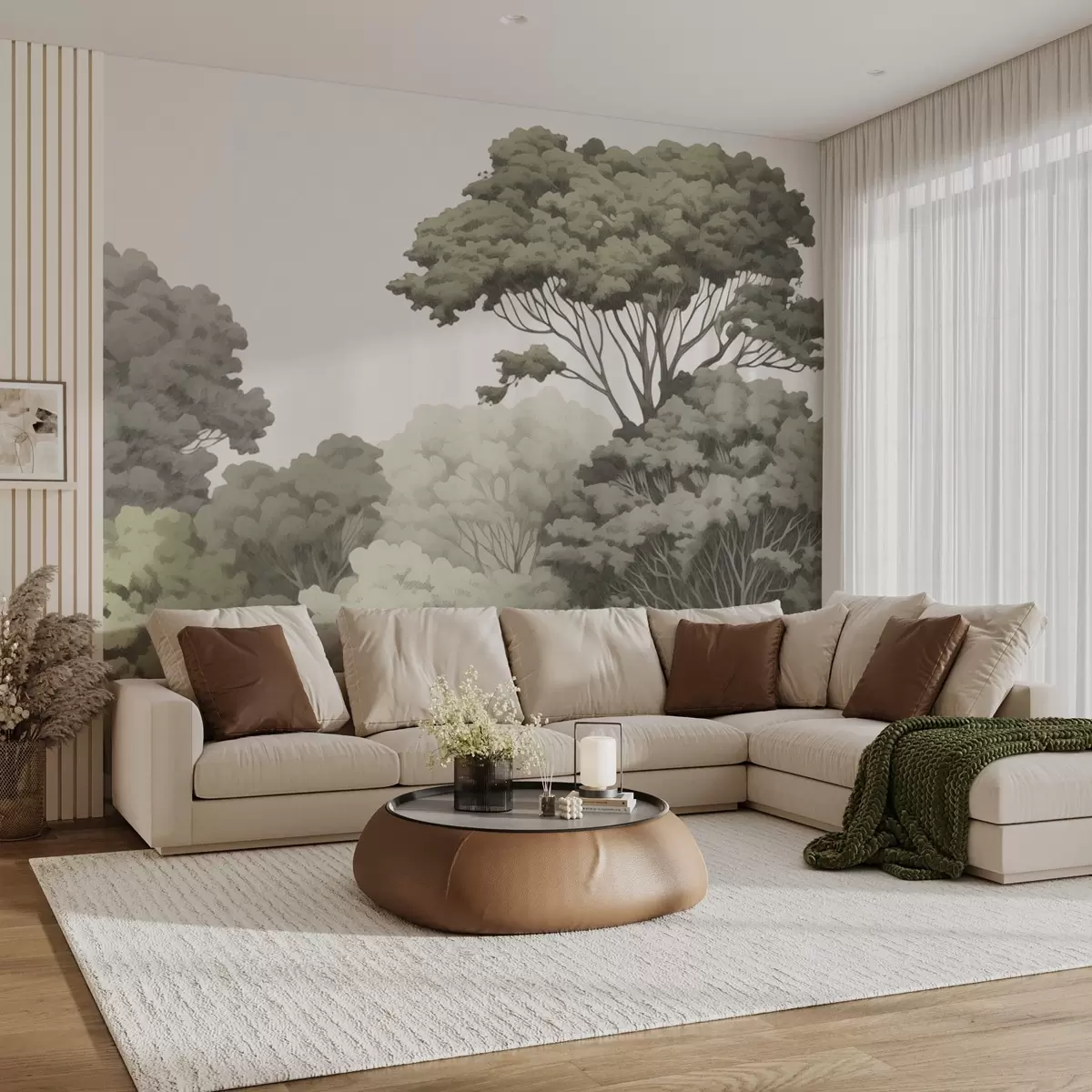 fototapet Coroane de pădure w04044v2