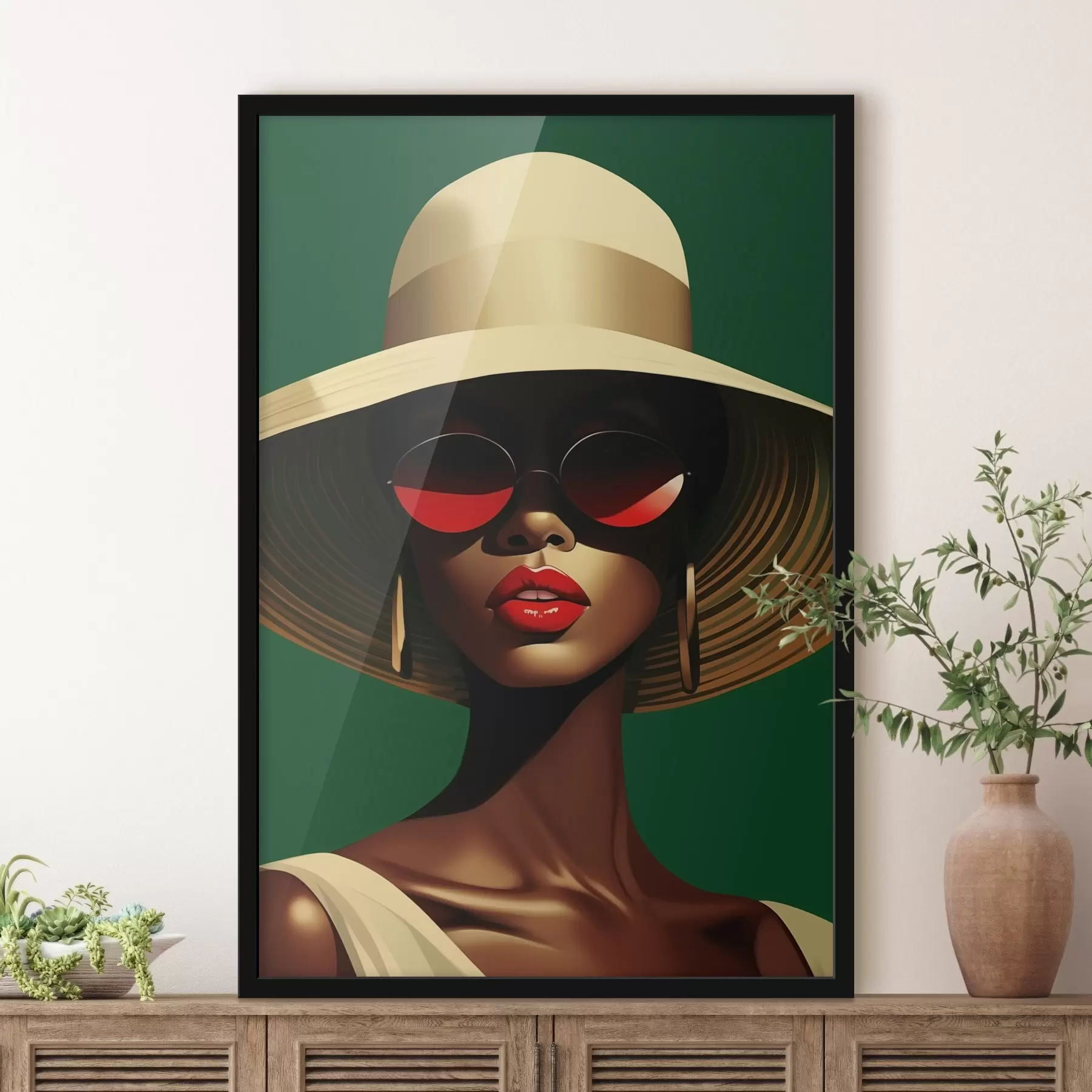 Tablouri Fată în pălărie f44559