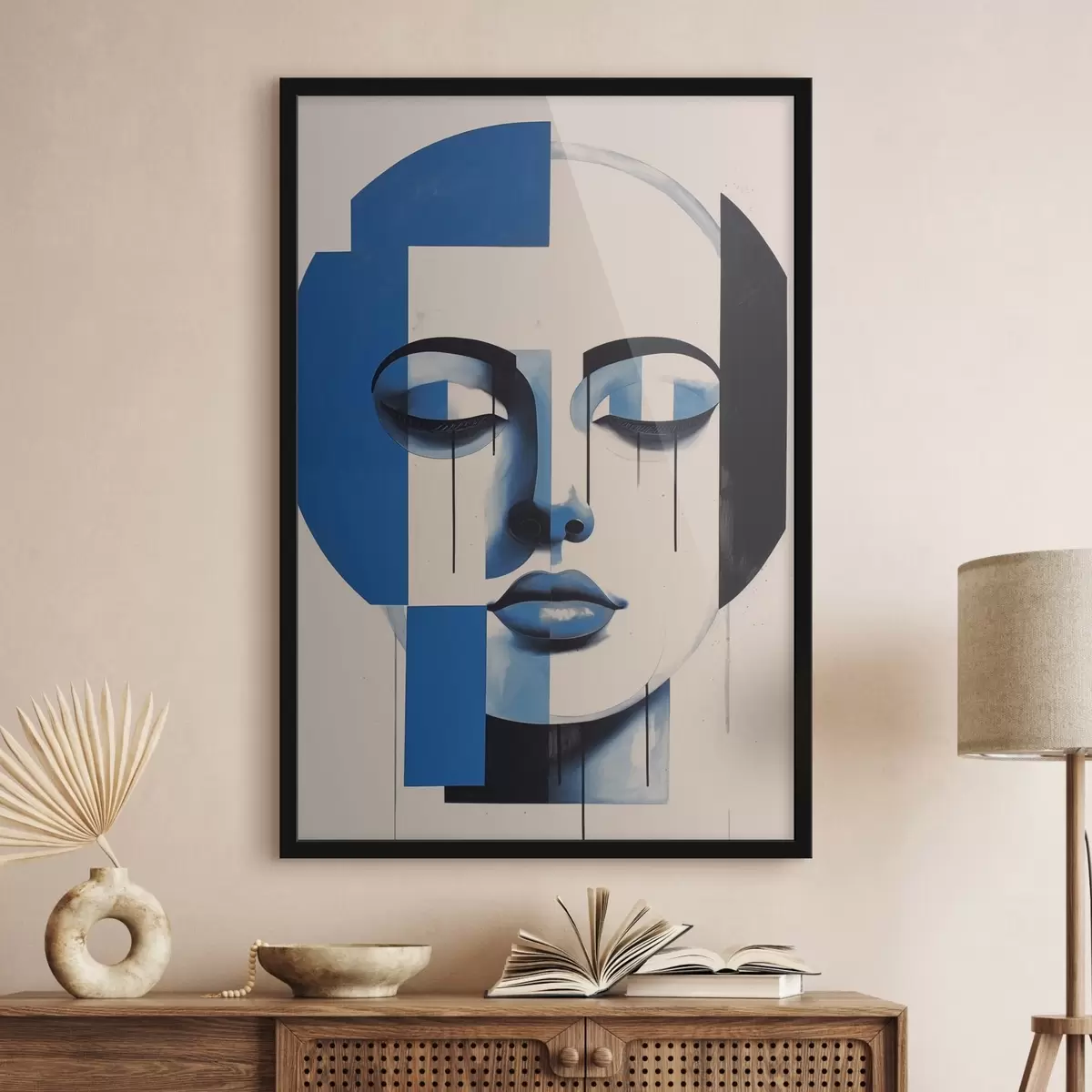 Poster Față abstractă f44564