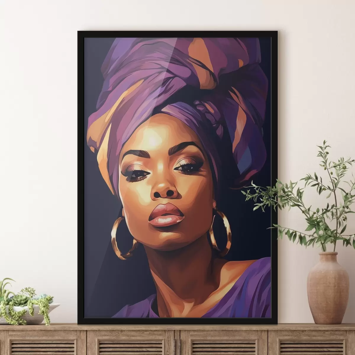 Poster Portret de fată f44571