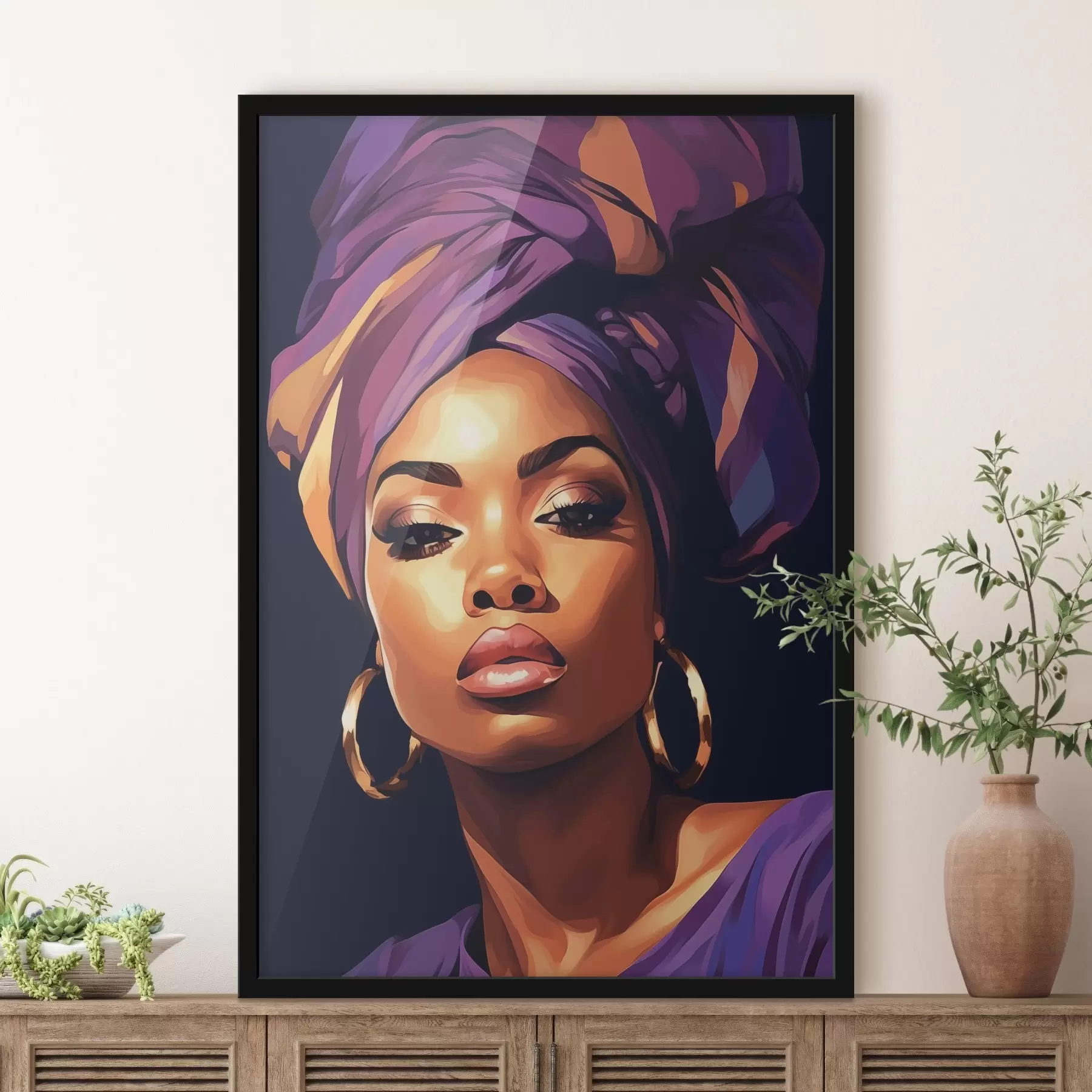 fototapet Portret de fată f44571