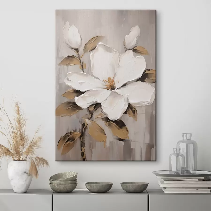 Tablouri Pictură imitație floare mare s44581