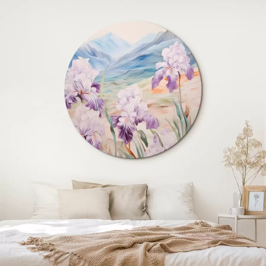 Tablouri Irisuri pe fundalul munților r44599