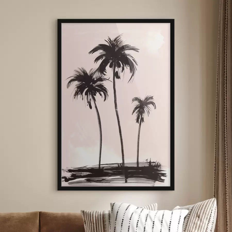 fototapet Palmieri minimalism f44598