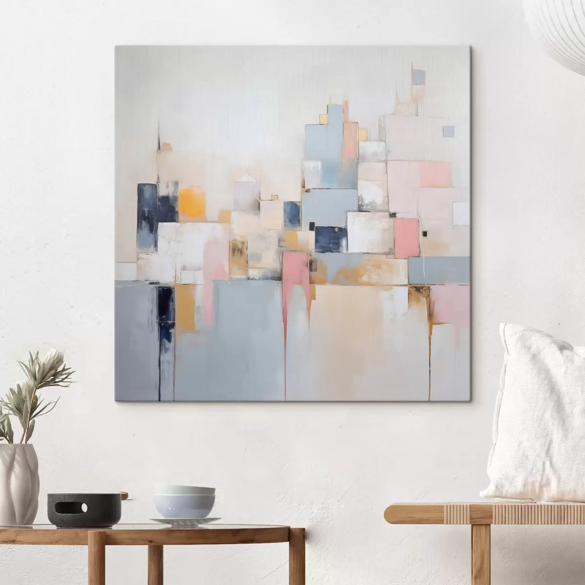 Tablouri Pictura abstractă de imitație a orașului s44638