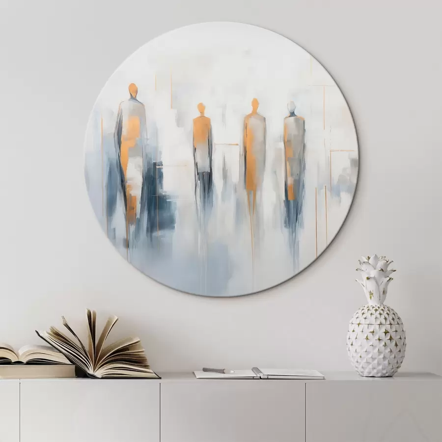 Tablouri Siluete abstracte de oameni r44639