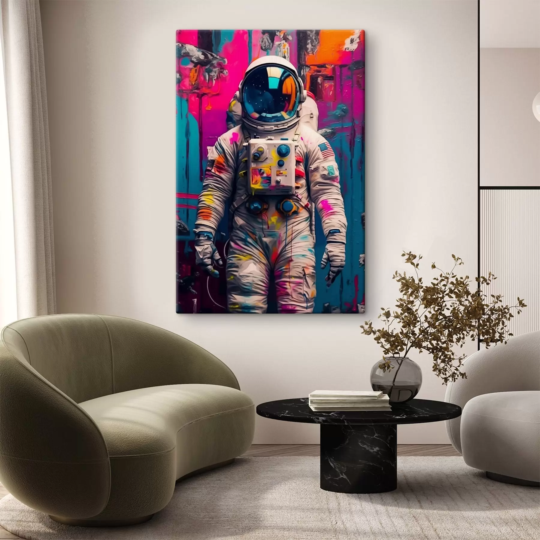 fototapet Astronaut s44632
