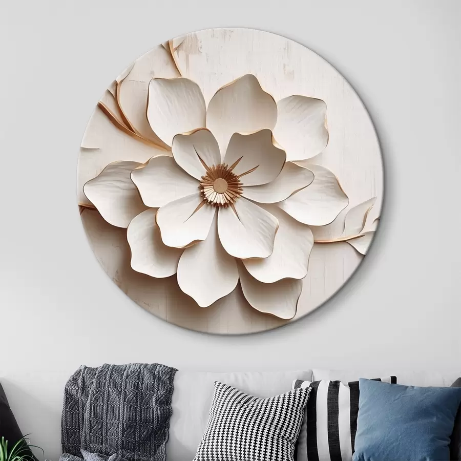 Tablouri Floare cu petale volumetrice r44630