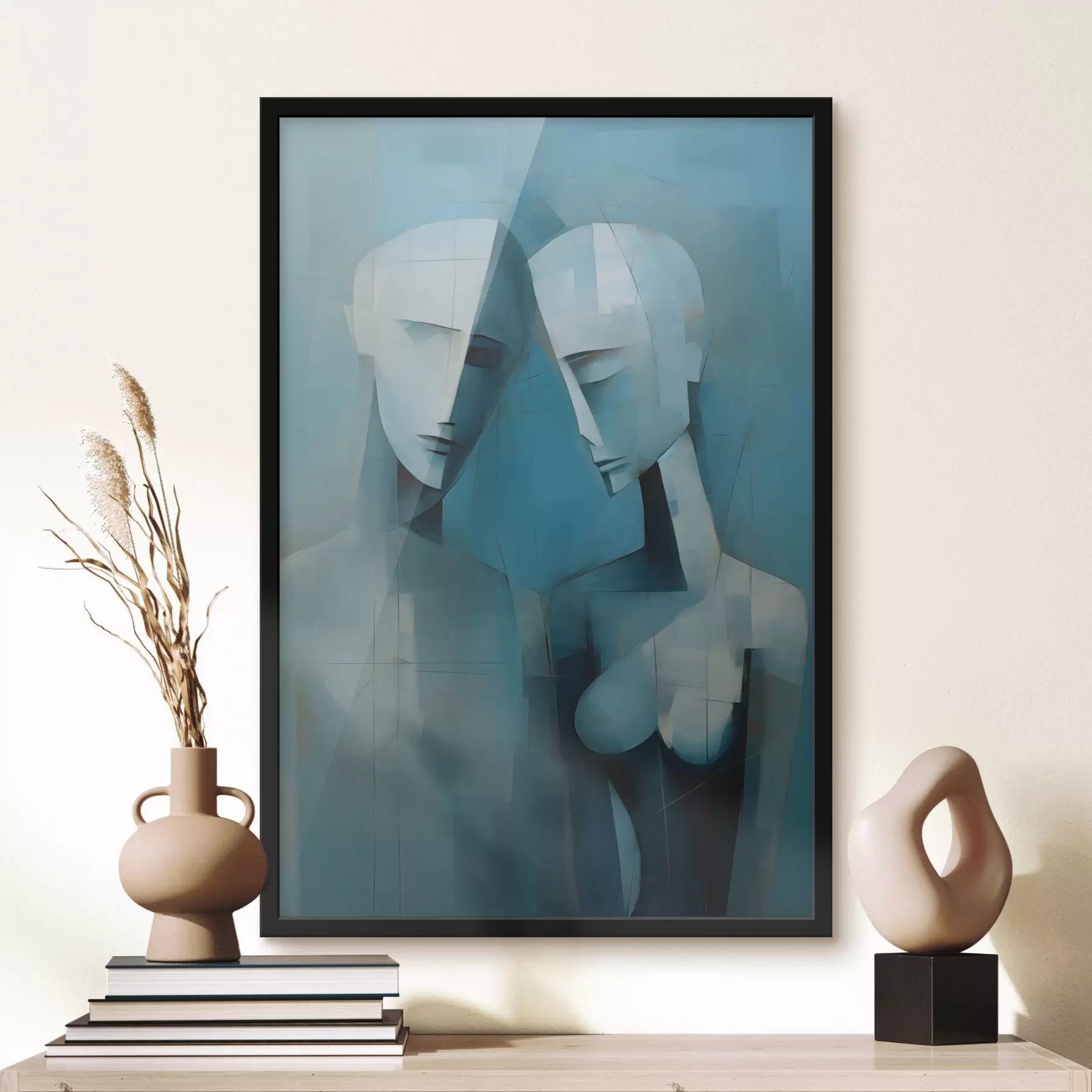 fototapet Cuplu în geometrie f44672