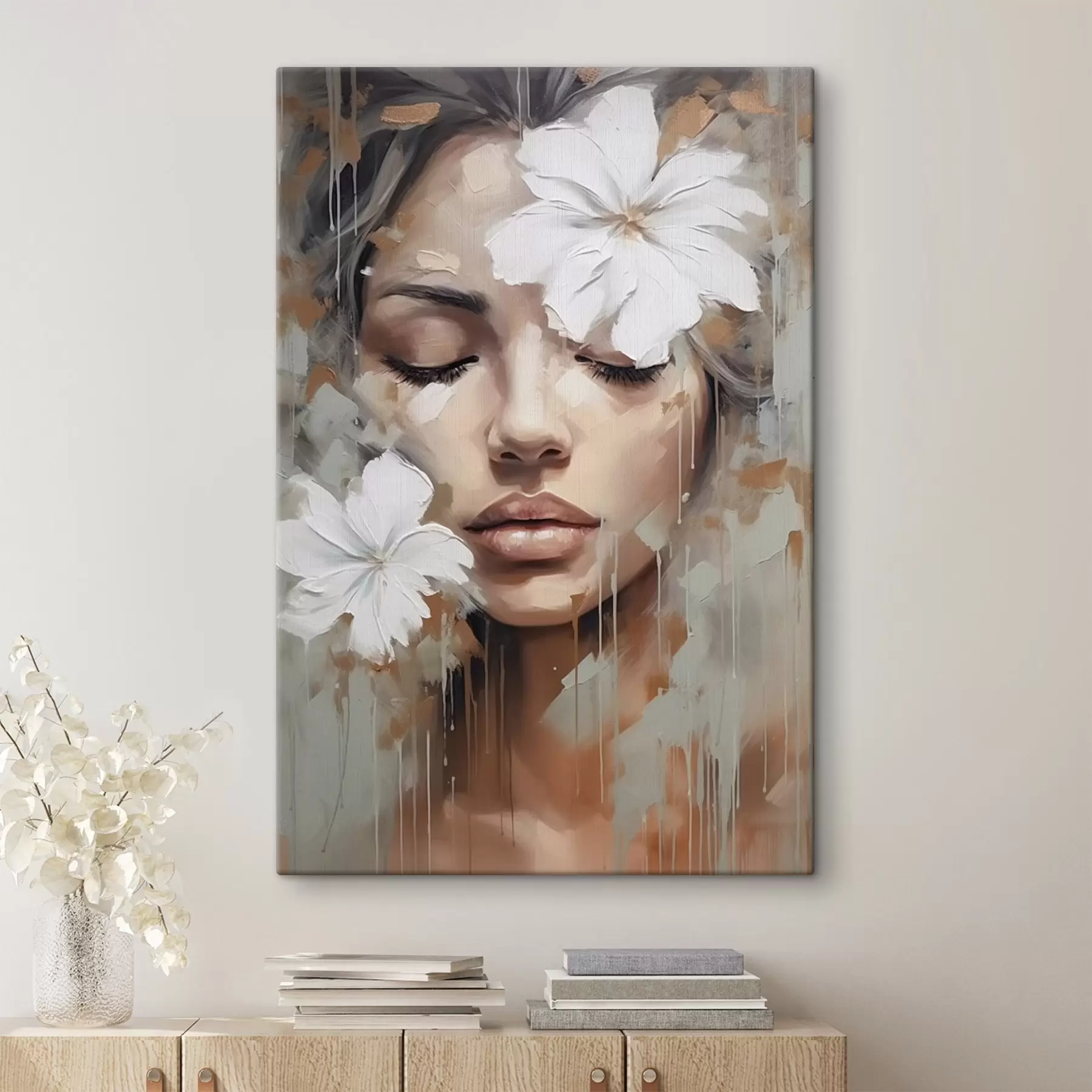 fototapet Față feminină s44684