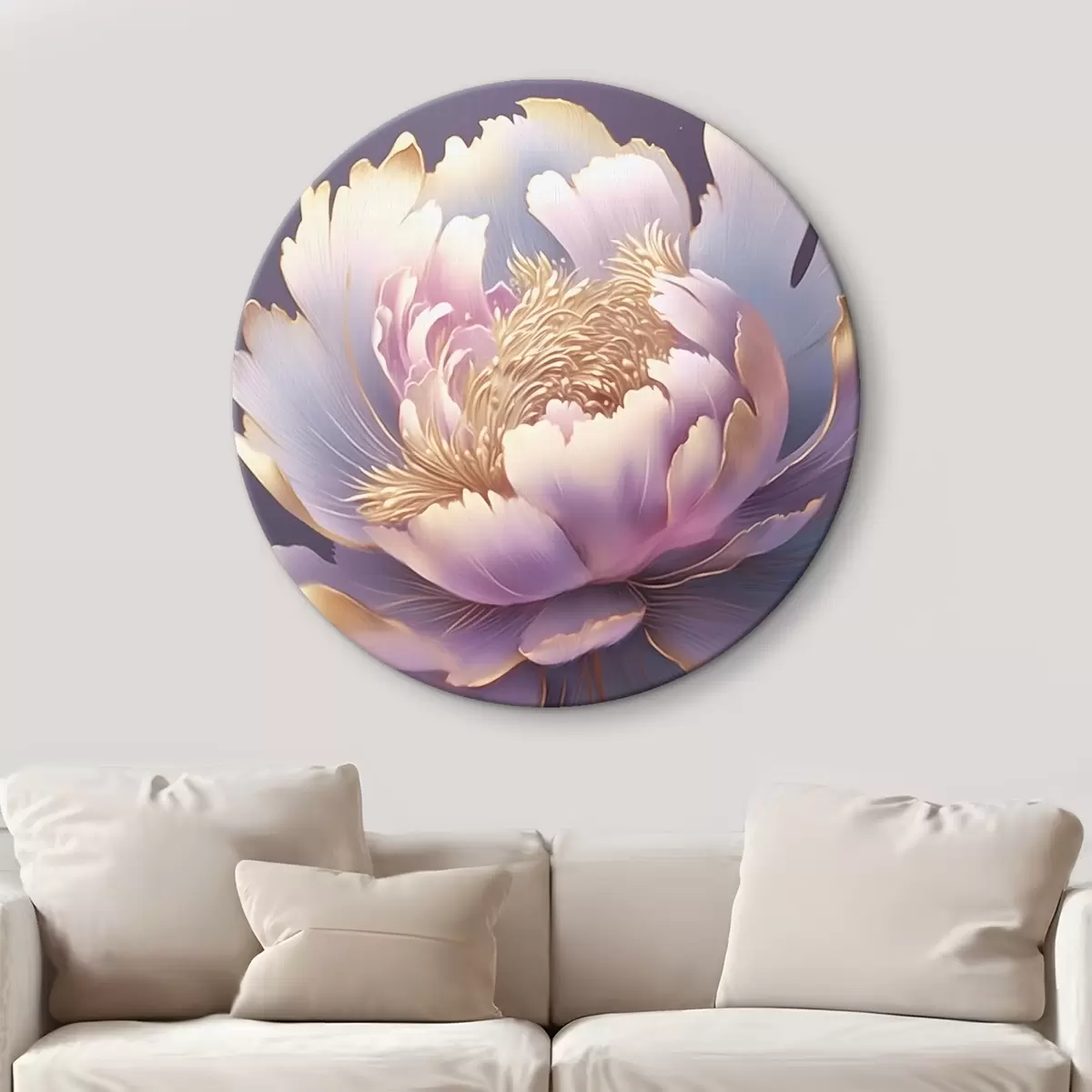 Picturi rotunde Floare mare r44689