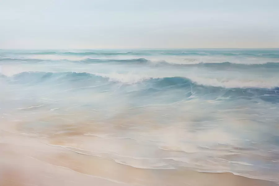 fototapet Pictura de imitație Seascape w04103