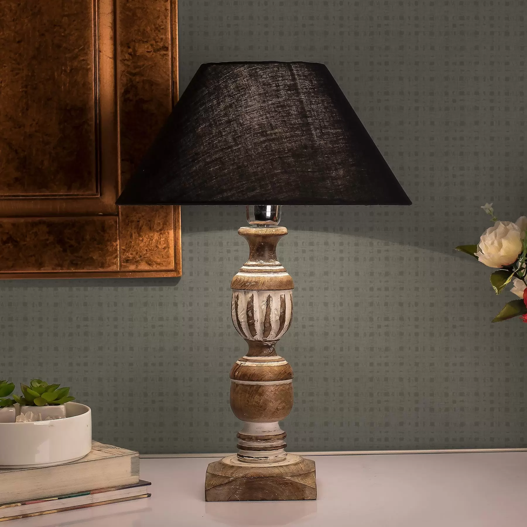 fototapet Cușcă verde mică, fundal texturat în stil retro a00234