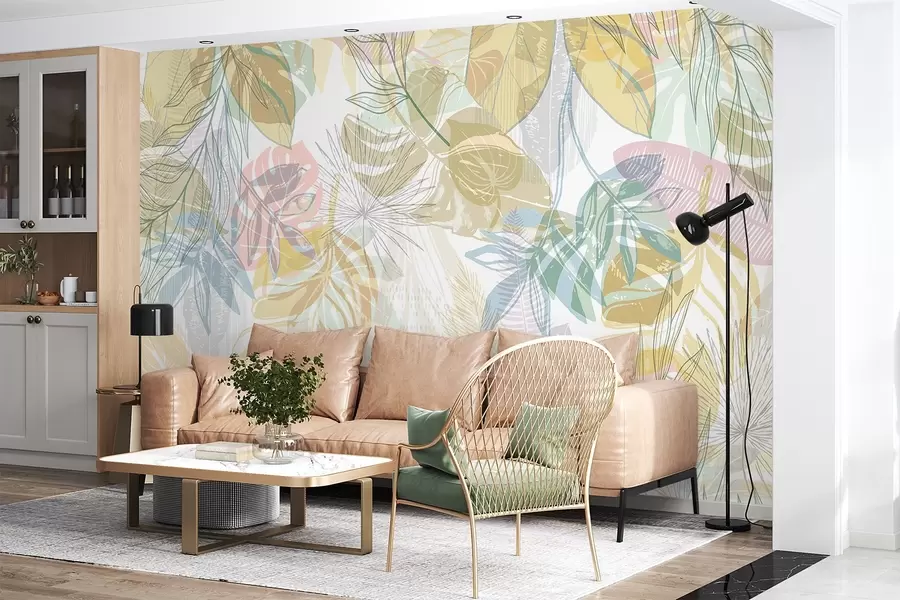 fototapet Frunze de palmier w04107v2